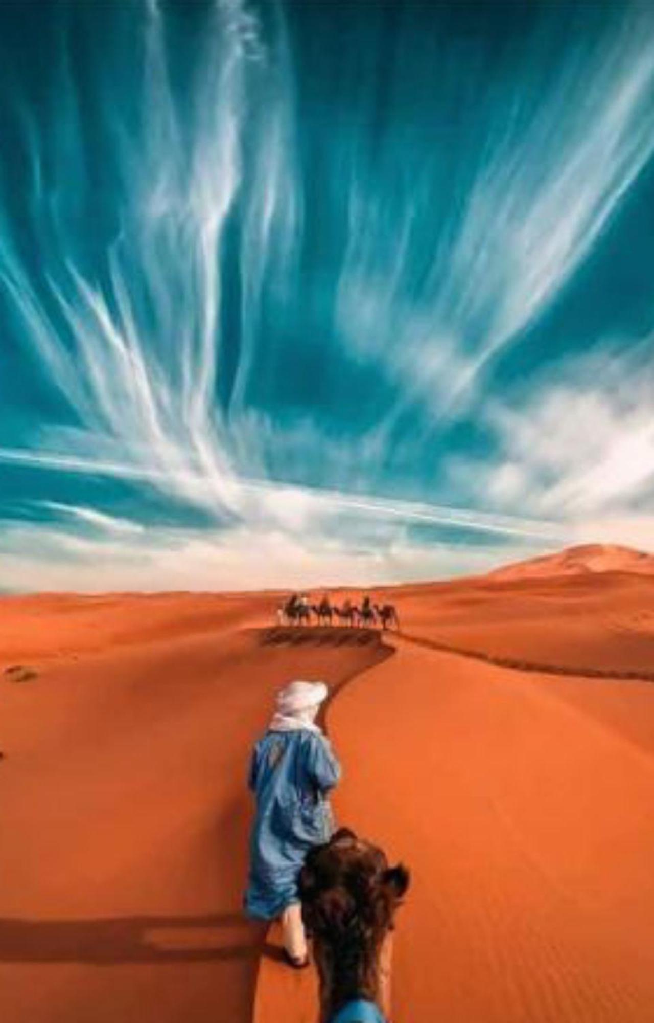Luxury Desert Camp 메르주가 외부 사진